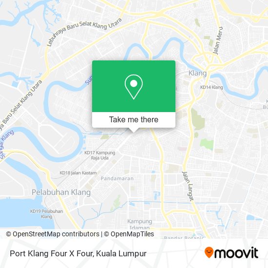 Port Klang Four X Four map