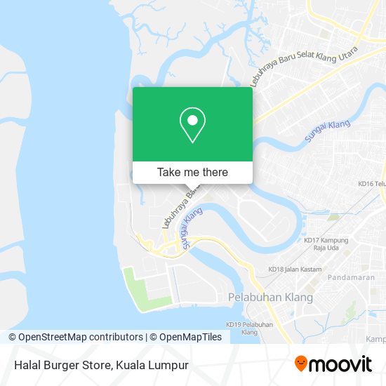 Halal Burger Store map