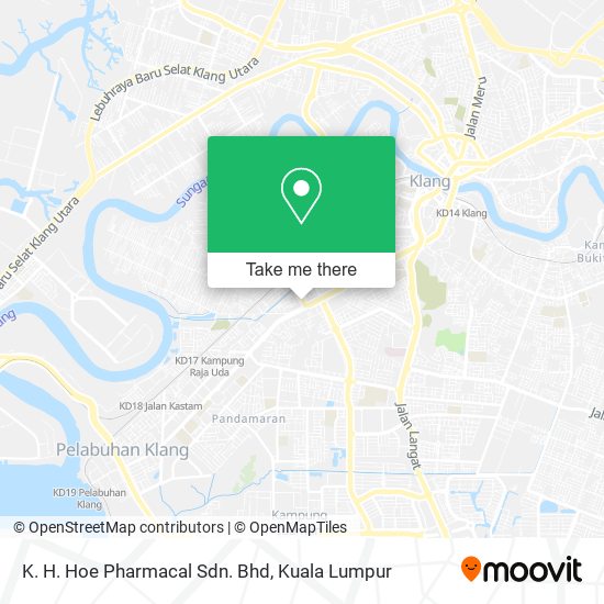 K. H. Hoe Pharmacal Sdn. Bhd map