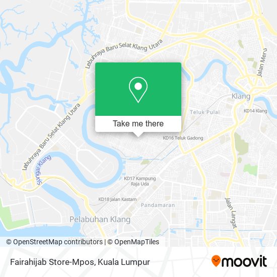 Fairahijab Store-Mpos map