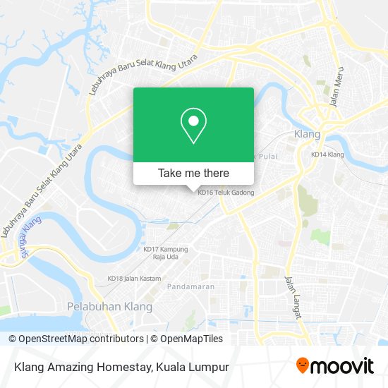 Peta Klang Amazing Homestay