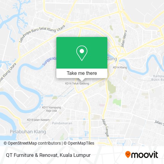 QT Furniture & Renovat map