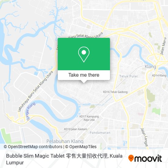 Bubble Slim Magic Tablet 零售大量招收代理 map