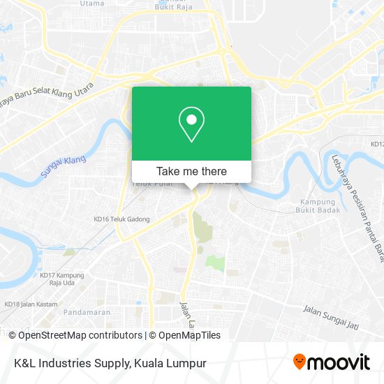 K&L Industries Supply map
