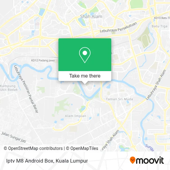Iptv M8 Android Box map