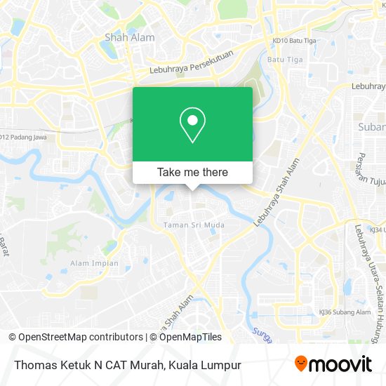 Thomas Ketuk N CAT Murah map