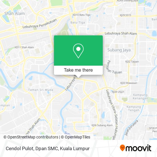 Cendol Pulot, Dpan SMC map