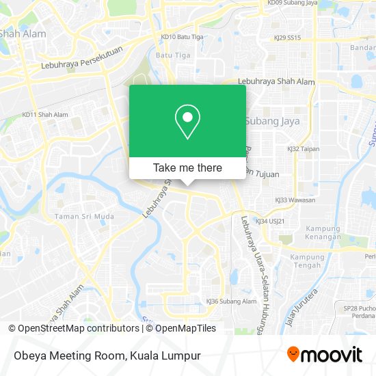 Obeya Meeting Room map