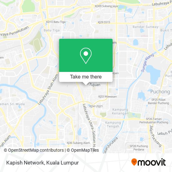Kapish Network map