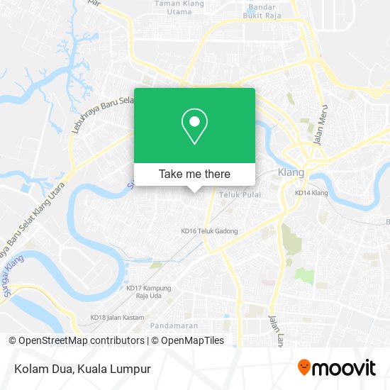 Kolam Dua map