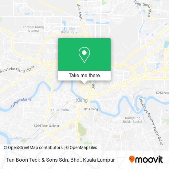 Tan Boon Teck & Sons Sdn. Bhd. map