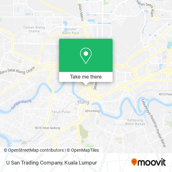 U San Trading Company map