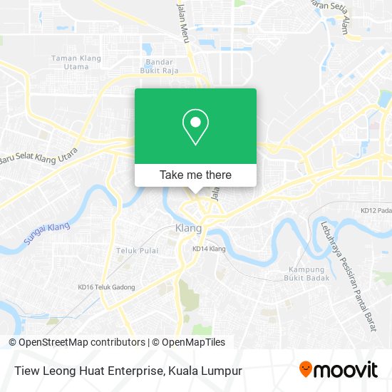 Peta Tiew Leong Huat Enterprise