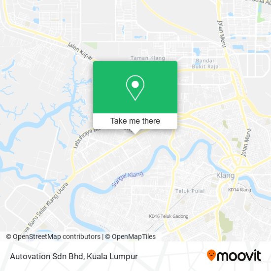 Autovation Sdn Bhd map