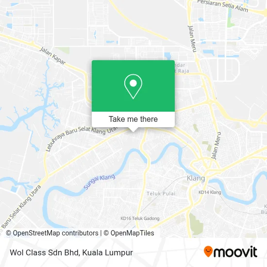 Wol Class Sdn Bhd map