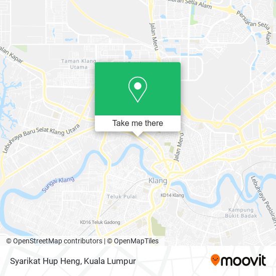 Syarikat Hup Heng map