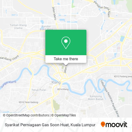 Syarikat Perniagaan Gas Soon Huat map