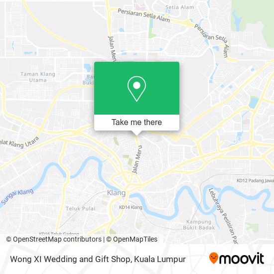 Wong XI Wedding and Gift Shop map
