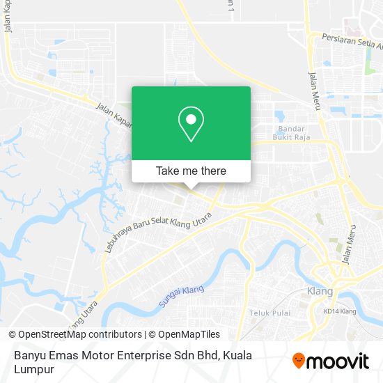 Peta Banyu Emas Motor Enterprise Sdn Bhd