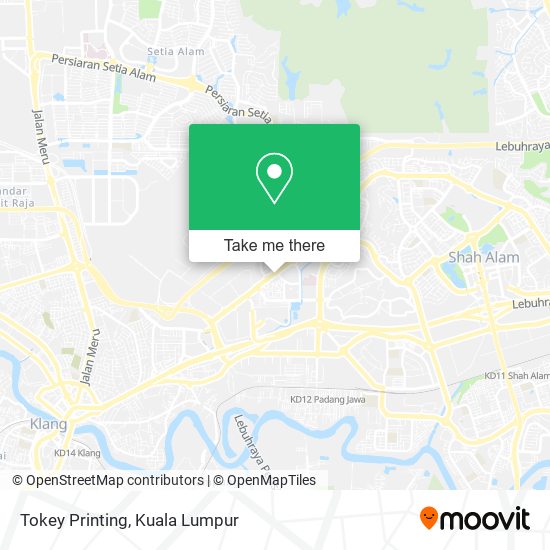 Tokey Printing map