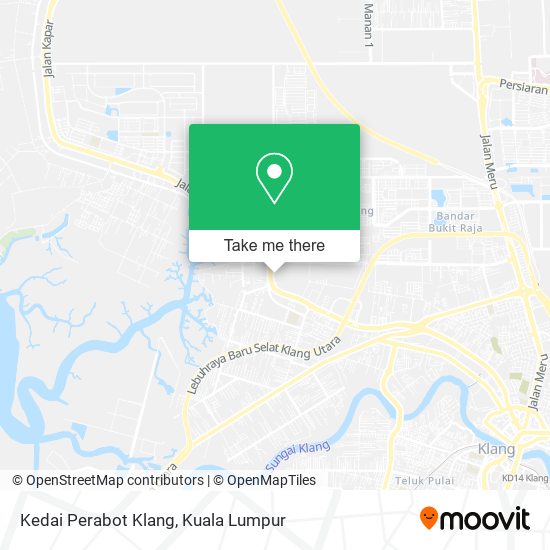 Kedai Perabot Klang map