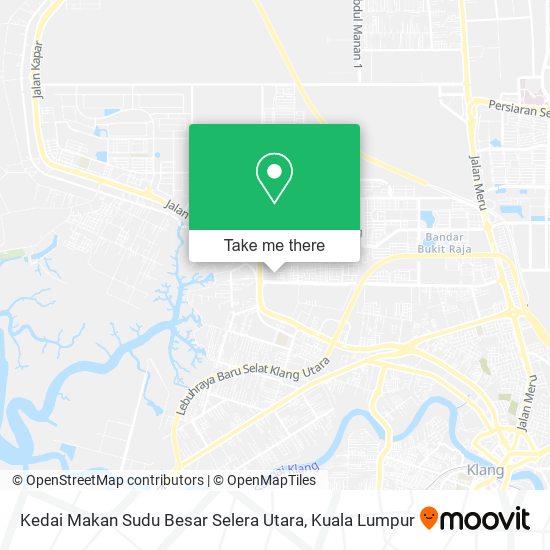 Kedai Makan Sudu Besar Selera Utara map