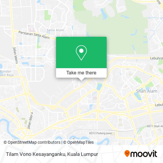 Tilam Vono Kesayanganku map