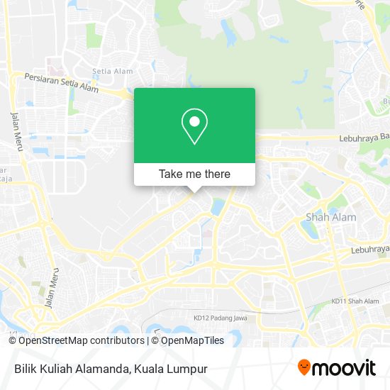 Bilik Kuliah Alamanda map