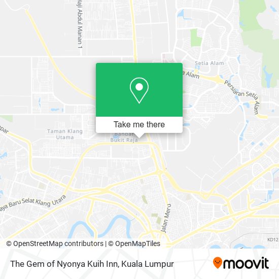 The Gem of Nyonya Kuih Inn map