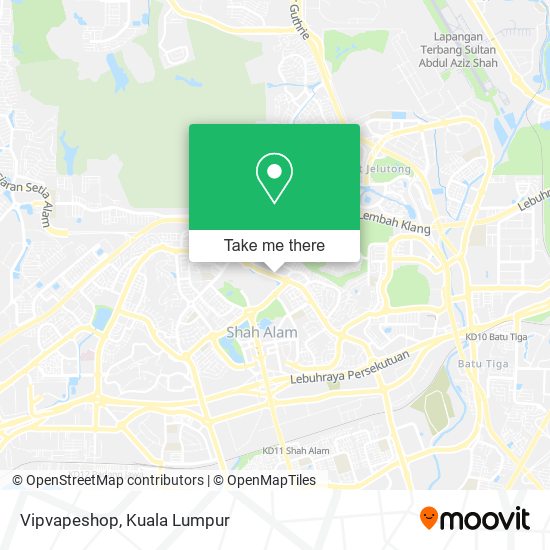 Vipvapeshop map