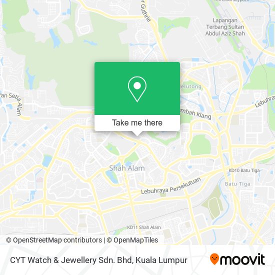 CYT Watch & Jewellery Sdn. Bhd map