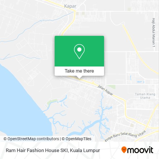 Ram Hair Fashion House SKI map