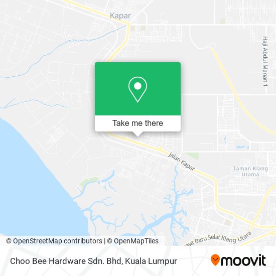 Choo Bee Hardware Sdn. Bhd map