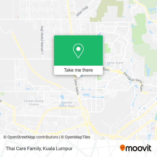 Thai Care Family map