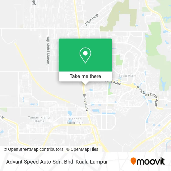 Advant Speed Auto Sdn. Bhd map
