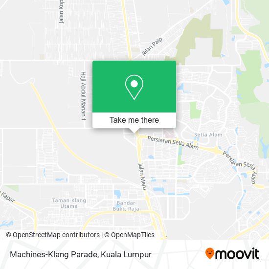 Machines-Klang Parade map