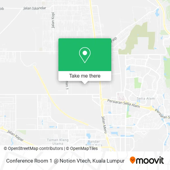 Conference Room 1 @ Notion Vtech map