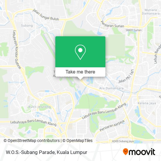 W.O.S.-Subang Parade map