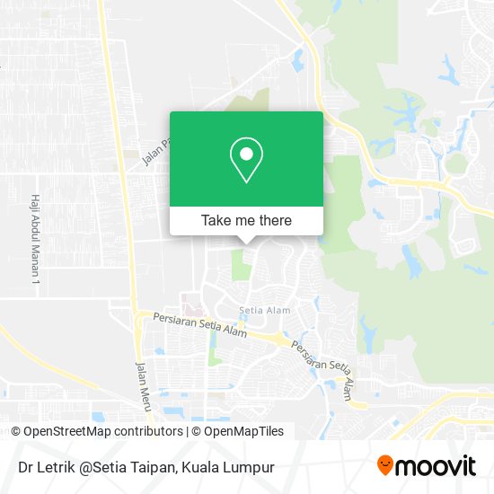 Dr Letrik @Setia Taipan map