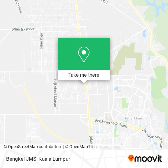 Bengkel JMS map