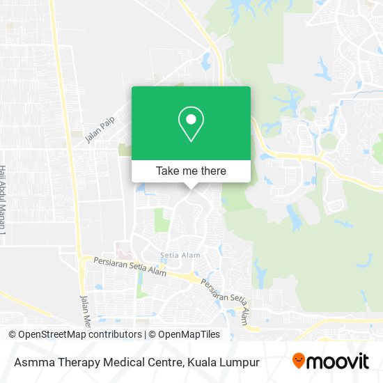 Peta Asmma Therapy Medical Centre