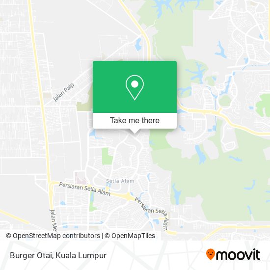 Burger Otai map