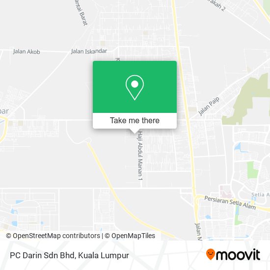 PC Darin Sdn Bhd map