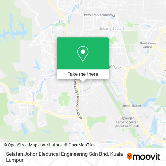 Selatan Johor Electrical Engineering Sdn Bhd map