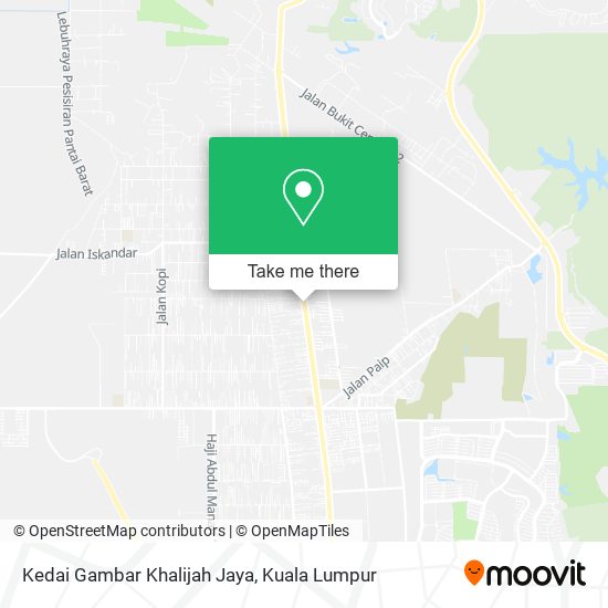 Kedai Gambar Khalijah Jaya map