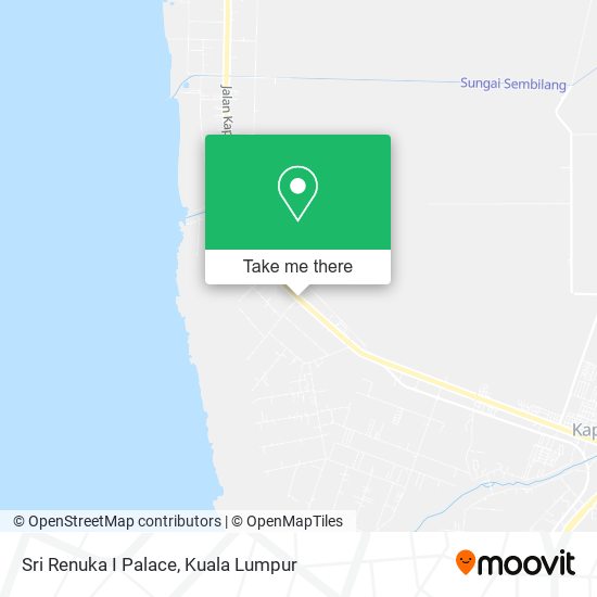 Peta Sri Renuka I Palace