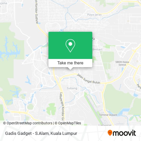 Peta Gadis Gadget - S.Alam