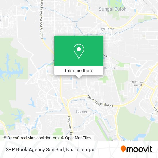 SPP Book Agency Sdn Bhd map