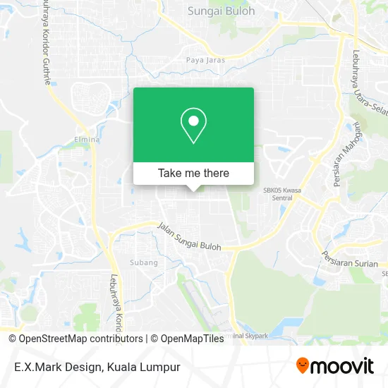 E.X.Mark Design map