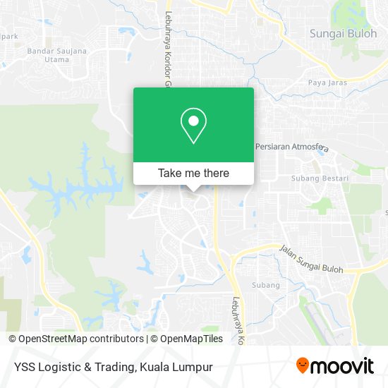 YSS Logistic & Trading map